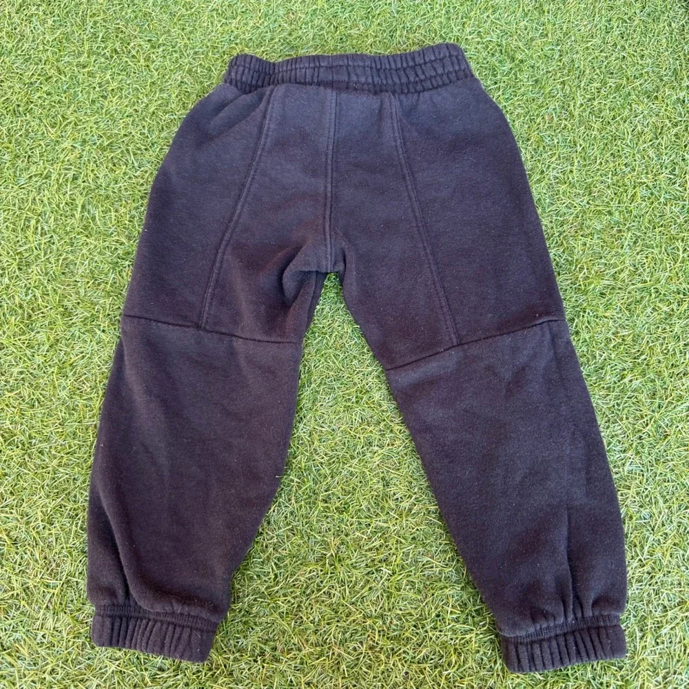 Vtg Y2K Nike Black Jogger Pants Sweatpants Athletic Track Size 2T‎